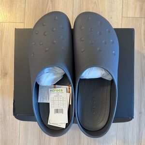 CROCS Charcoal Slip-On Clogs